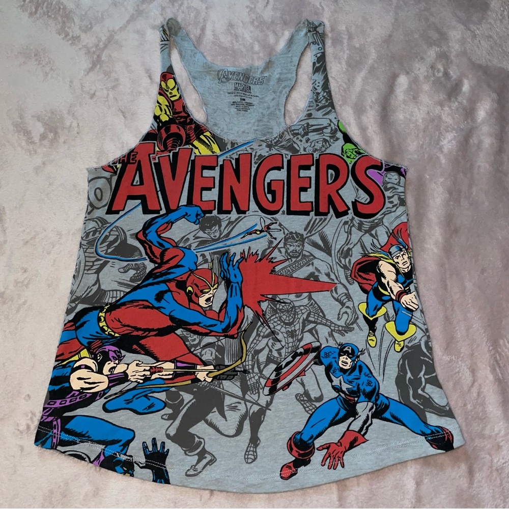 Avengers marvel tank top size SM